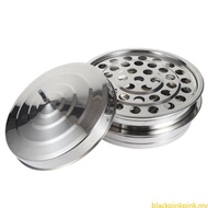 BLACK Durable 39 Slot Smooth Communion Plate Stainless Steel Church Accessories