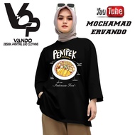 PempekFood Indonesia Black Long Sleeve Distro Men's T-Shirt Original