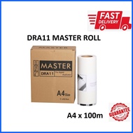 ۩ ❦ ⊙ 1pc DRA11 A4 size master roll for Duplo DPA-100 DRA 11