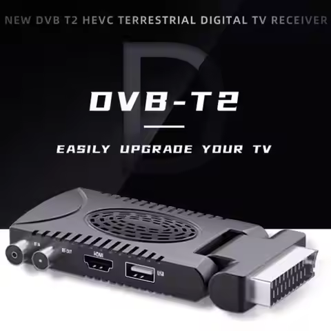 2026 New DVB-T2 DVB C H.265 TV Tuner 1080p HD Digital Terrestrial TV Receiver HDTV TV Decoder Italy 