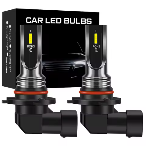 2Pcs HB4 9006 HB3 9005 1860 CSP H8 H11 Led H6/P15D H16 EU JP PSX24W Fog Lights Bulb White Blue Yello