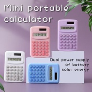 Mini portable calculator Mini Computer 8Digit Cartoon Calculator Portable Student Office Calculator