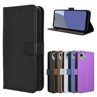For Sharp Aquos wish 4 SH-52E Case Luxury Flip Diamond Pattern Skin PU Leather Wallet Lanyard Cover 
