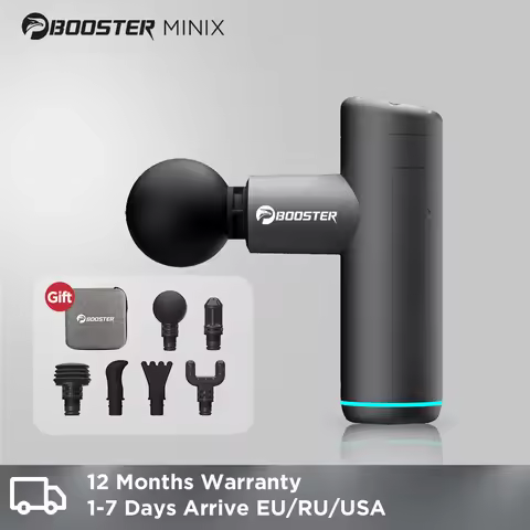 Booster Mini X Massage Gun Percussion Back and Neck Massager Electric Vibrators Portable Fitness Min