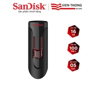 USB 3.0 SanDisk CZ600 16GB Cruzer Glide speed upto 100MB/s - Official distributor