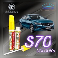 TOUCH UP PAINT PEN - PROTON S70 COLOURs 2IN 1 ( The price is for 1PC only. )