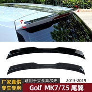 Suitable for Volkswagen Golf 7.5 Golf 7 GTI R 2013-19 Rear Spoiler Top Spoiler Modification Accessor