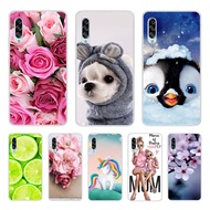For Samsung A30S A50S A50 Case Silicone Black Soft Back Case for Samsung Galaxy A90 5G Phone Cover A 30S Coque TPU Funda