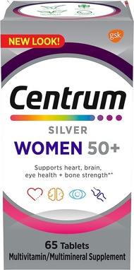 💖$1 Shop Coupon💖 Centrum Silver Multi-Vitamin/Mineral plement for Women 50 Plus with Vitamin D3