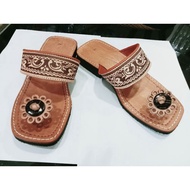 sandal women sandal leather sandal capal kulit pagaruyung