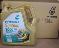 PETRONAS SYNTIUM 3000 DM 5W-30 4 LITER FULLY 10000KM (100% ORIGINAL)