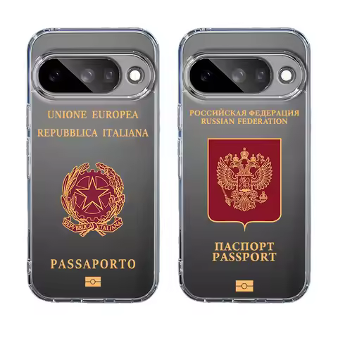 World Countries Passport Algeria Phone Case For Google Pixel 10 Pro 10A 9 Pro XL Pixel 8 9A 8A 7A 7
