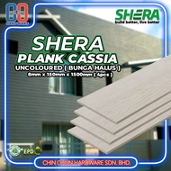 *4 pcs* SHERA PLANK CASSIA/TEAK/ANTIQUE WOOD - UNCOLOURED 8 x 150 x 1500mm|FENCE|PAGAR DIY|GATE|CHIN CHUN HARDWARE