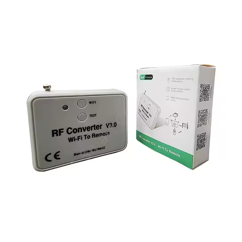 WiFi to RF Converter Multi Frequency Rolling Code Brands 330 433 868 MHz WiFi Switch Socket Relay Mo