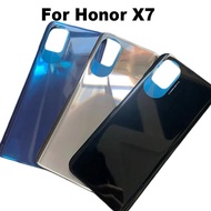 For Huawei Honor X7 Battery Cover Back Housing Glass Panel Rear Door CMA-LX2 CMA-LX1 CMA-LX3