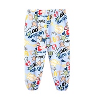 【LF】Kids Lantern Pants Cotton 90-150cm Boys Girls Anti-Mosquito Trousers Children Casual Long Loose