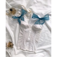 2hand front zip corset (B65)