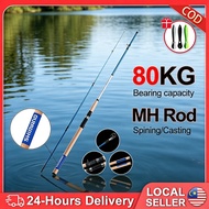 New 2025 Rod Casting Rod Joran Pancing Rod Spinning Rod Fishing Carbon M Power Rod Ul Batang Pancing