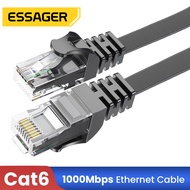 Essager สาย Ethernet Cat6 สาย Lan 10m UTP Cat 6 RJ 45 Splitter สายเคเบิลเครือข่าย RJ45 Twisted คู่สา
