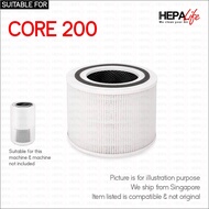 Levoit CORE 200S Compatible Replacement Hepa Carbon Filter - Hepalife
