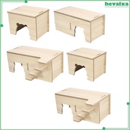 [Hevalxa] Hamster House with Window Pet Hideout for Mice Gerbils Hamster