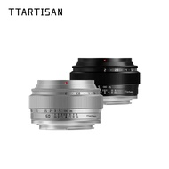 Yuan6 TTArtisan 50มม. F2เลนส์สำหรับ Sony สำคัญ E Mount Fujifilm XF Canon M Leica L Nikon Z Panasonic Olympus M43เลนส์เลนส์กล้องถ่ายรูป DSLRs