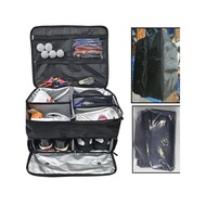 Golf Shoe Bag｜Beg Kasut Golf Lipat｜Car Boot Organiser｜Large Capacity 5-Pairs｜Waterproof & Dustproof