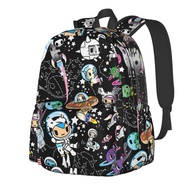 Tokidoki Lightweight school bag travel laptop backpack men women travel bag large capacity college b