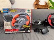 (9成新) Logitech WingMan Formula Force GP 賽車方向盤