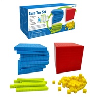 Base Ten Blocks for Math Preschool Learning Counting Blocks Educational Toys to Teach Number Concept