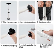 Alat Dorong Saluran Toilet Pompa Toilet Anti Tersumbat Non Cod