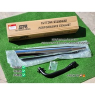 EX5 RACING EXHAUST SARANG CUSTOM S1R 28MM 32MM 35MM GL RACING EXZOS EXJOS EX5 DREAM WAVE100 THAILAND