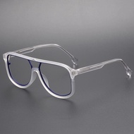 Large-Face  Glasses Frame Men Women Large Frame Eyeglasses Double Beam  Spectacle Frame