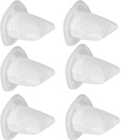 6Pcs White Vacuum Filter Replacements for black+decker HNVCF10 HNVC215B HNVC220B Dustbuster