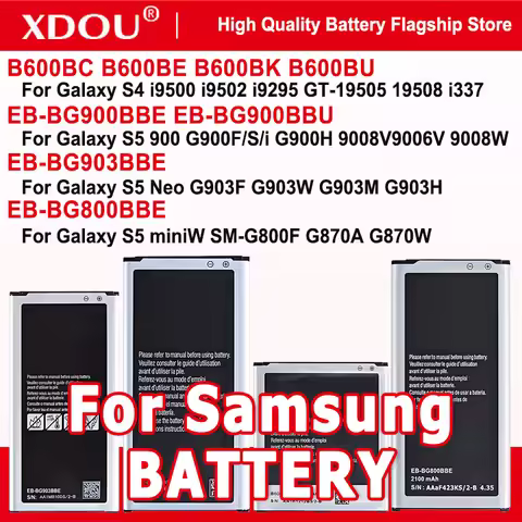 B600BC EB-BG800BBE EB-BG900BBE EB-BG903BBE Battery For Samsung Galaxy S4 I9500 S5 mini SM-G800F S5 S