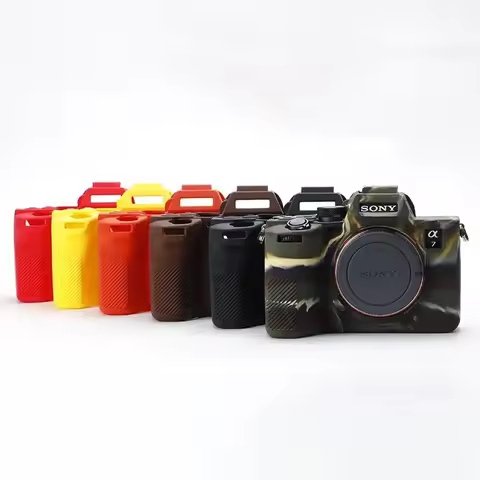 Camera Bag For Sony Alpha 7 IV A7M4 A7 IV Soft A7 IV Silicone Case Rubber Cover Body