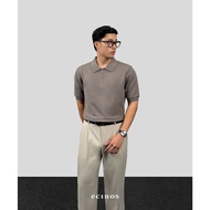 Checkout ECINOS Man Knitted Zip Top Man VersionPOLO