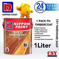 Nippon Paint 1 Pack Pu Timbercoat 1Liter