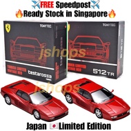【Ready Stock in SG】Tomica Limited Vintage Neo Ferrari Testarossa / 512TR Red