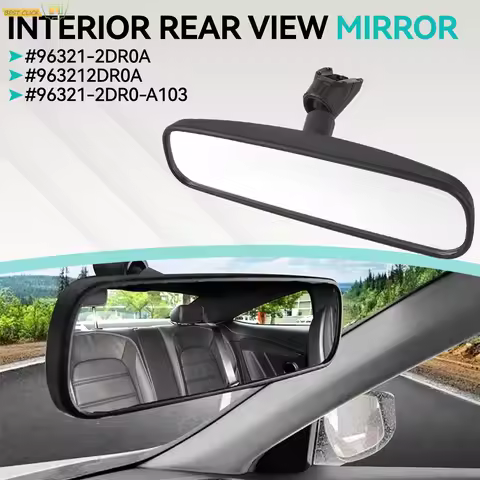 For Nissan 350Z Navara Maxima Altima NV Tiida Interior Rearview Mirror 96321-2DR0A