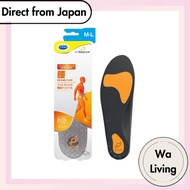Insole Footbed Dr. Scholl InBalance Foot Stress-Absorbing Insole Lower Back M-L [Direct from Japan]