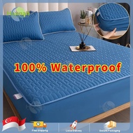 Waterproof Single/Queen/King Size Bed Sheet Waterproof Mattress Protector Mattress Cover