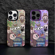 HP LUBUBU Csing Silverhp Color Mtte Premium Silver nti Jtuh Hrd Case For Oppo A3X 16 3S 5s 12 7 11k 