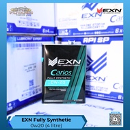 EXN LUBE Engine Oil - 0w20 (4 liter) - Fully synthetic Engine Oil - Automotive, Passenger Car