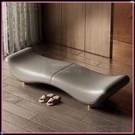 High-end chaise bed end stool, corridor shoe changing stool, modern new designer original high-end b