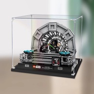 Transparent Acrylic Display Box For LEGO 75352 Star Wars Emperor's Throne Handmade Storage Case Dust