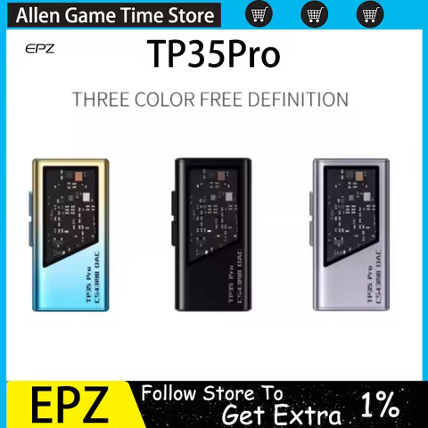 EPZ TP35PRO Audio Decoder Lossless HIFI Decoding Headphone Amplifier Dual Decoding Chip Support App 