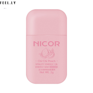 Ống Hít Mũi NICOR Hương Trái Cây Hít Mũi 2 Đầu Làm Sạch Mũi Thông Thoáng Sảng Khoái Tỉnh Táo Hỗ Trợ 