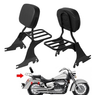 Detachable Passenger Sissy Bar Backrest with Luggage Rack For Harley Sportster XL883 1200 48 04-19