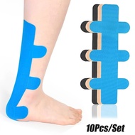 10Pcs/Set Breathable Kinesiology Achilles Tendon Tape, Provide Support for Ankle Achilles Tendon Lig